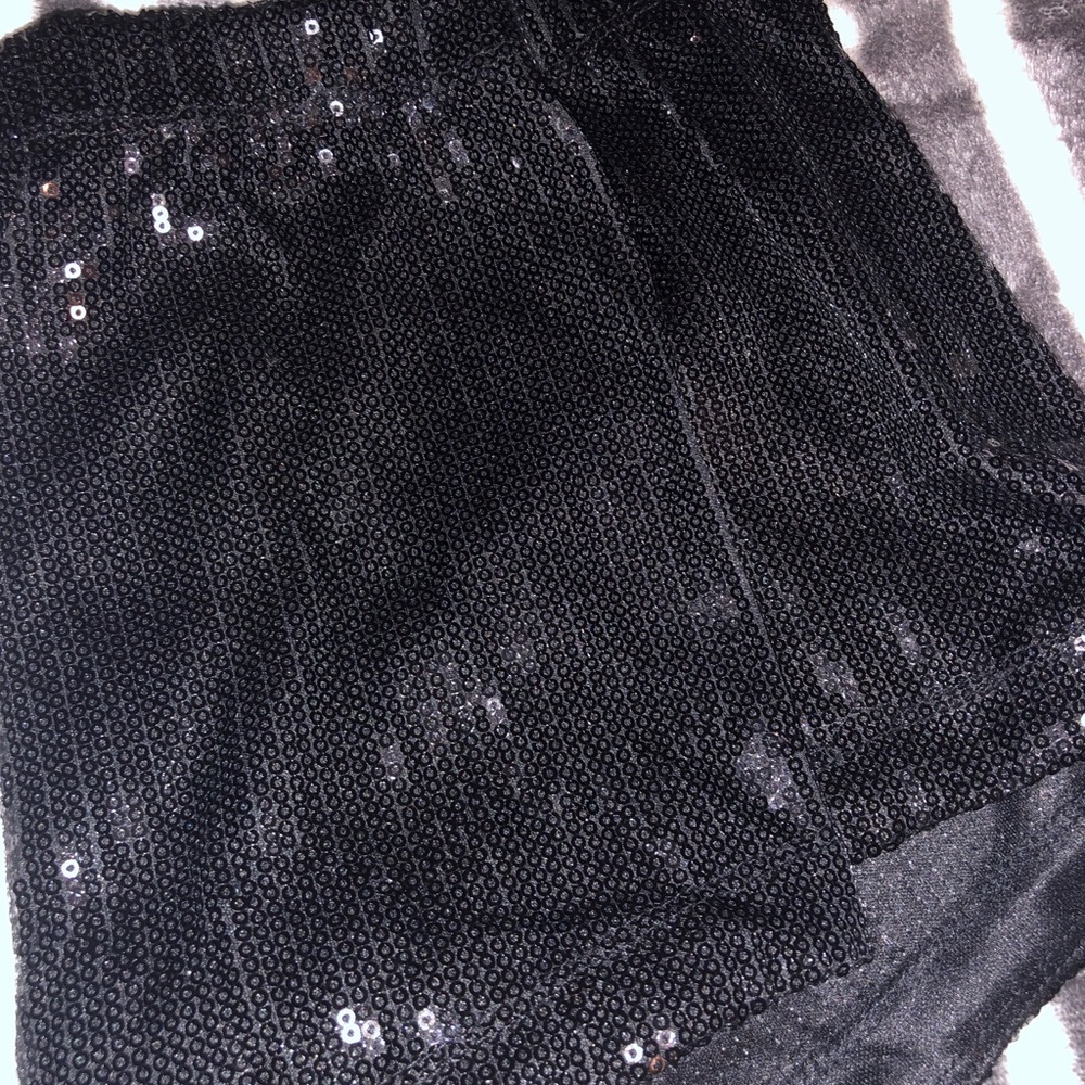 Sequin Booty Shorts - Picture 2 of 2